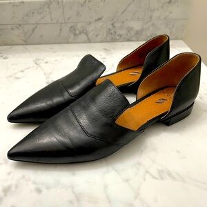 Sarto by Franco Sarto Toby black flats, size 8